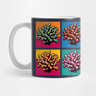 Pop Corals Art - Trendy Marine Life Mug